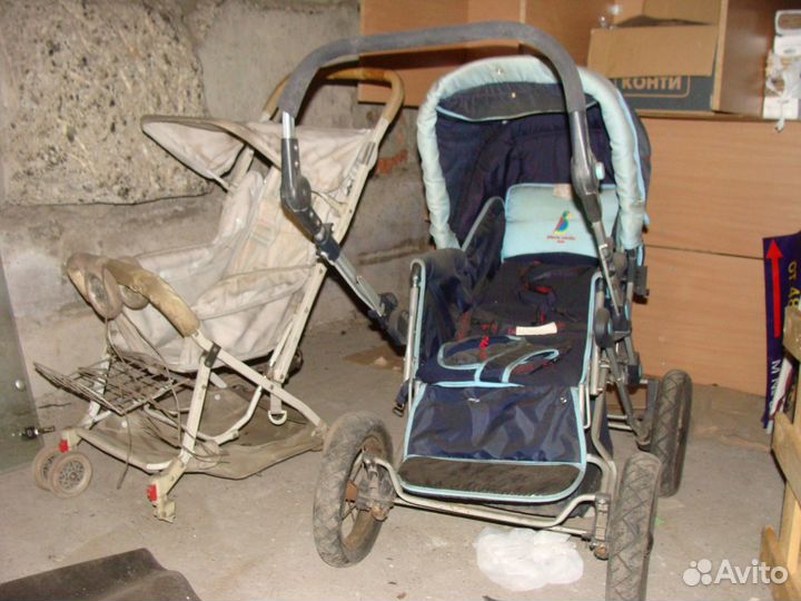 Детская коляска зимняя