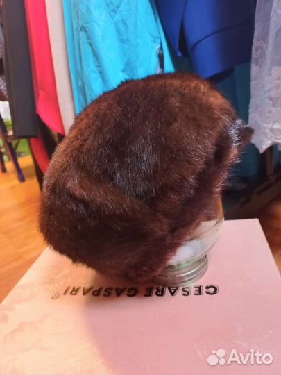 Берет норковый