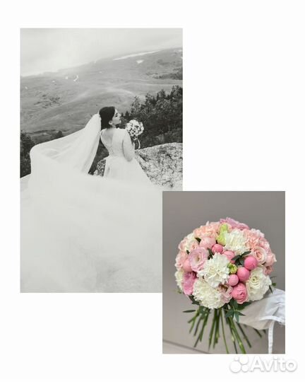 Авторский букет невесты. Свадебный букет