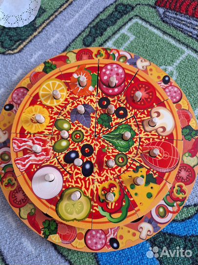 Пазлы деревянные развивающие игрушки