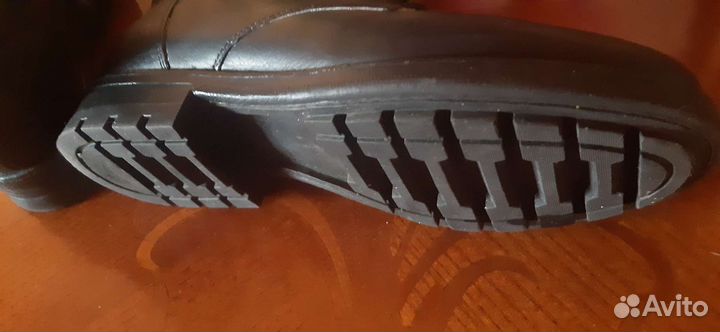 Ботинки деми. Кожанные