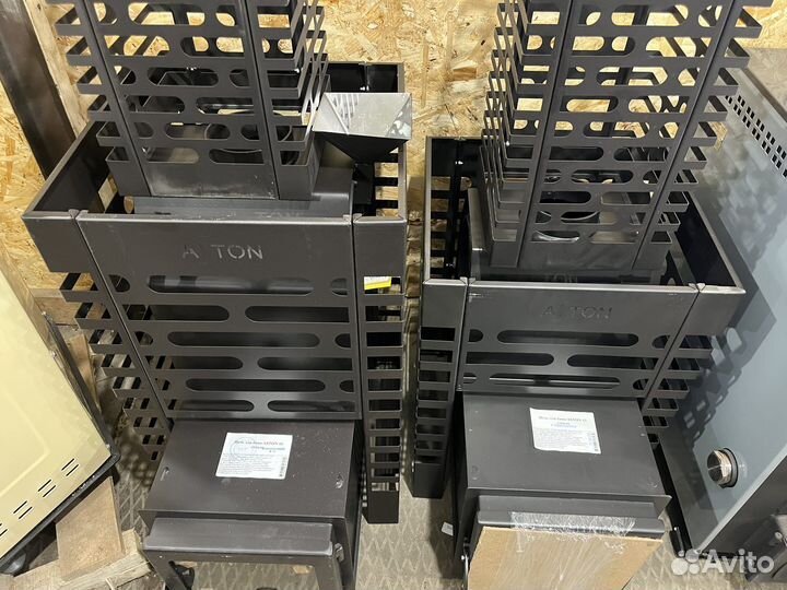 Печь дровяная для бани Aston 12 Стекло