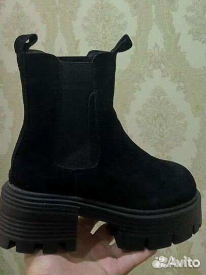 Челси зима 40 р натуральная замша