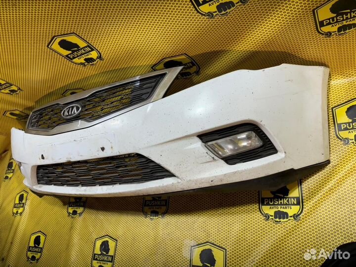 Бампер с птф передний Kia Ceed ED G4FC 2012