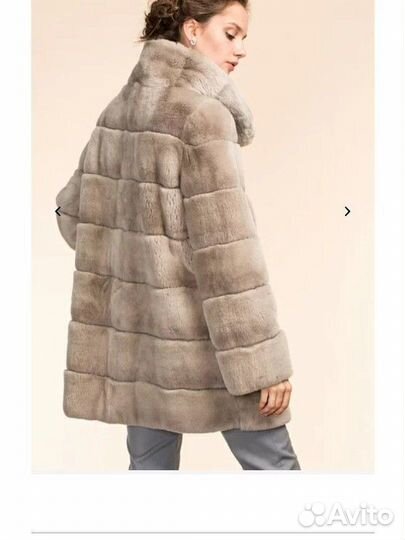 Шуба из кролика рекс