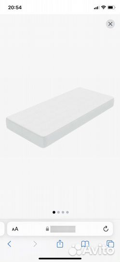 Наматрасник детский подростковый 90/200