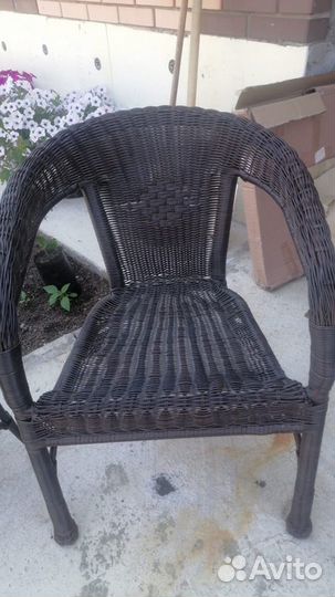 Садовый набор искусственный ротанг комплект