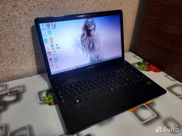 Мощный ноутбук Samsung Intel core i7, 16 опер