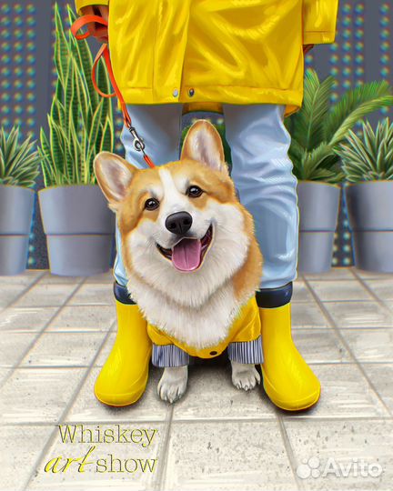 Иллюстрации/ Портреты/ Стикеры/ Бьюти-аватарки