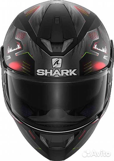 Мотошлем Shark skwal 2 venger MAT Anthracite 2023
