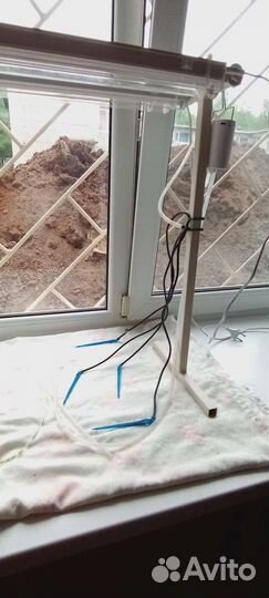 Автоматическая система полива на стойке