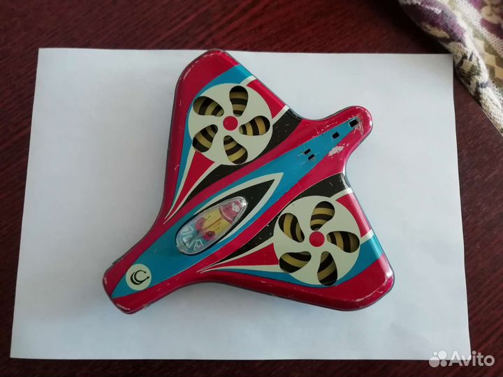 Игрушка самолет СССР