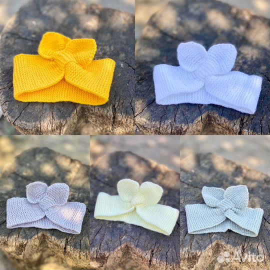 Вязаные повязки Солоха 1-3 года