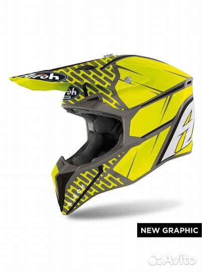 Airoh шлем кросс wraap idol anthracite matt