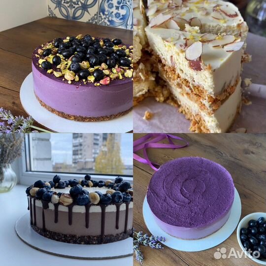 Веганские десерты/веган торт/Raw