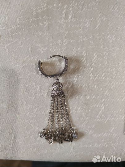 Серьги серебро 925