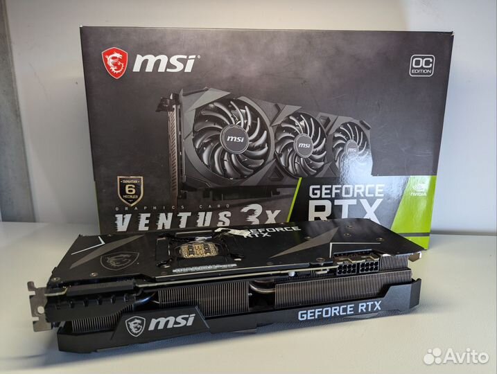 Msi geforce rtx3090 Ventus 3x oc ru