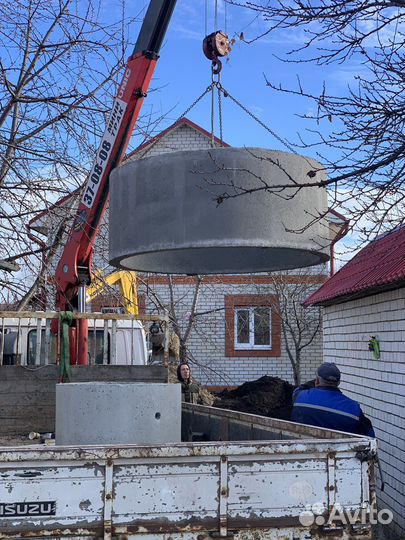 Септик под ключ, выгребная яма