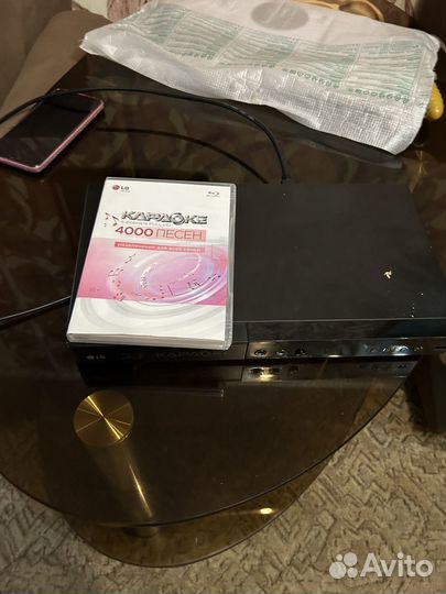 Dvd плеер с караоке lg