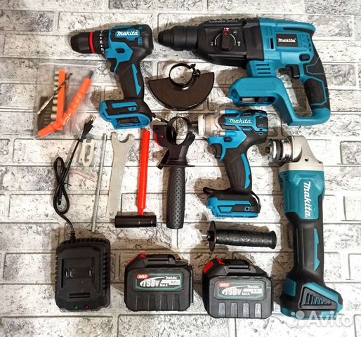 Аккумуляторный набор Makita 4 в 1(усиленные акб) купить в Новосибирске ...