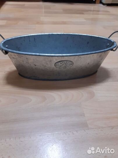 Тазик алюминиевый