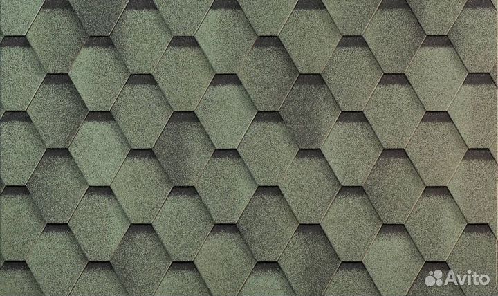 Гибкая черепица Shinglas сальса Авокадо NEW
