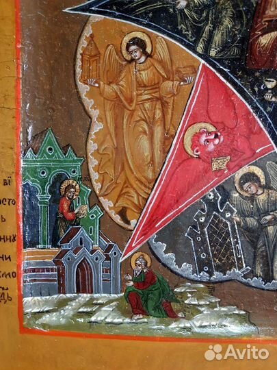 Старинные иконы. Неопалимая купина