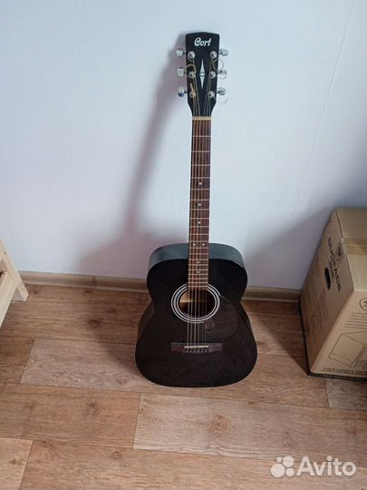 Акустическая гитара cort af 510 bks