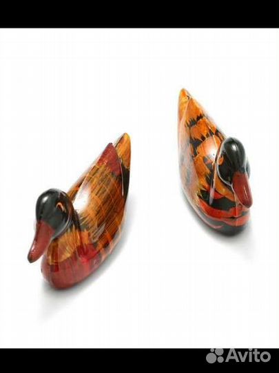 Новые миниатюрные фигурки парные Уточки-мандаринки