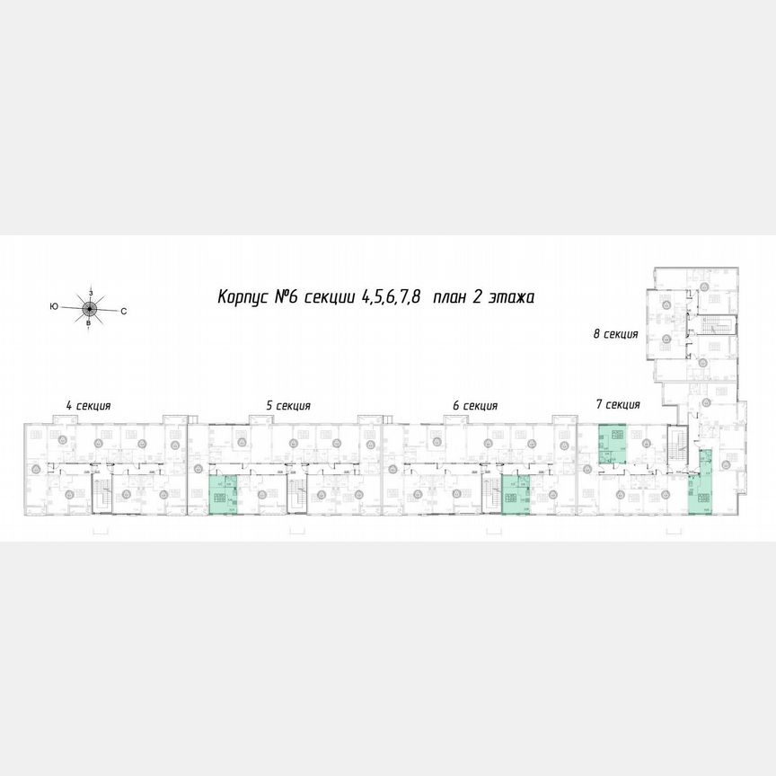 1-к. квартира, 27,1 м², 2/4 эт.