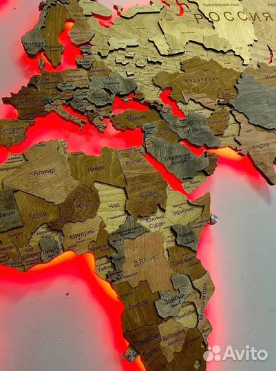 Карта России от производителя