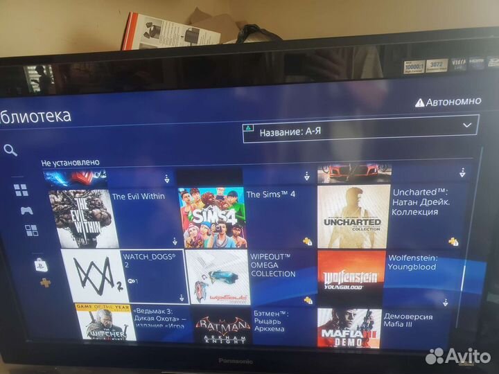 Sony PS4 с играми