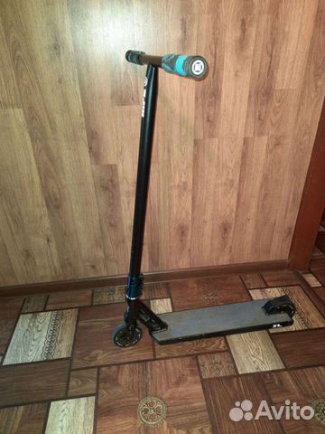 Трюковой самокат hope XL black 2021