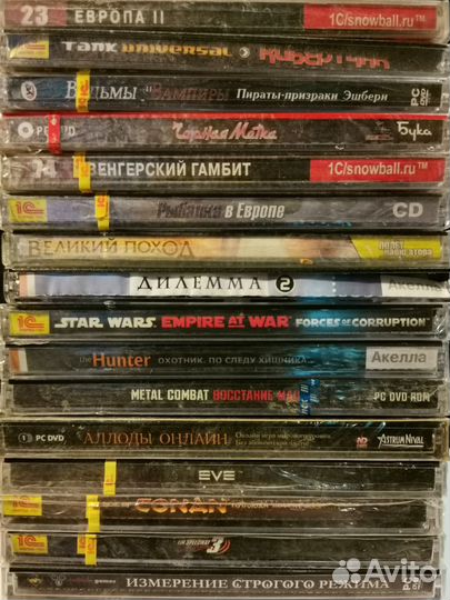 Новые диски игры на пк