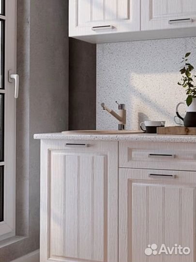 Кухня белая