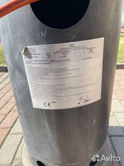 Обогреватель для веранд кафе