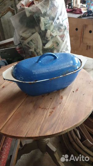 Утятница чугунная СССР