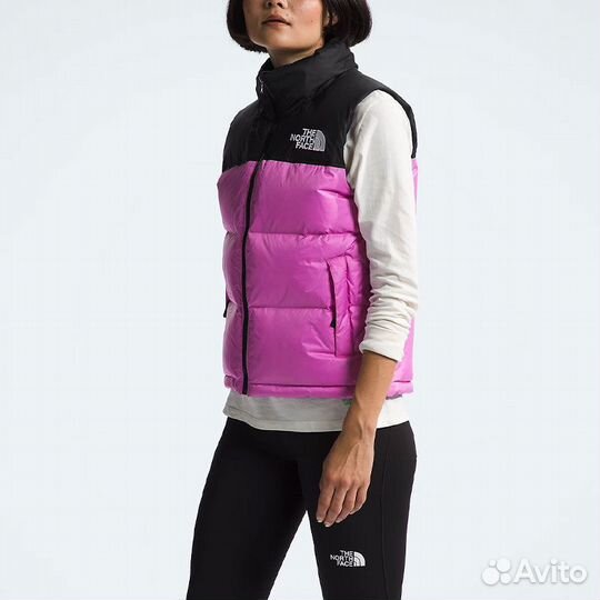 THE north face Nuptse Vest Women's Violet (XL)(41)