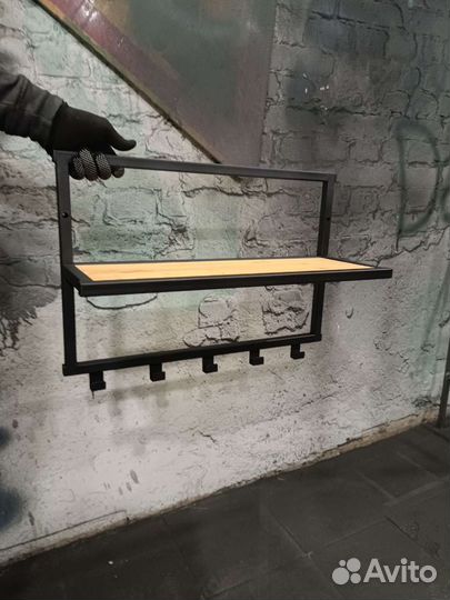 Вешалка в прихожую лофт