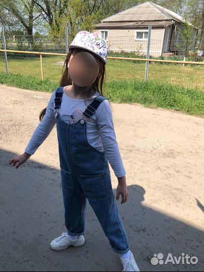 Комбинезон джинсовый для девочки Zara