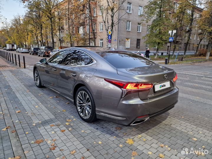Lexus LS 3.5 AT, 2018, 68 000 км