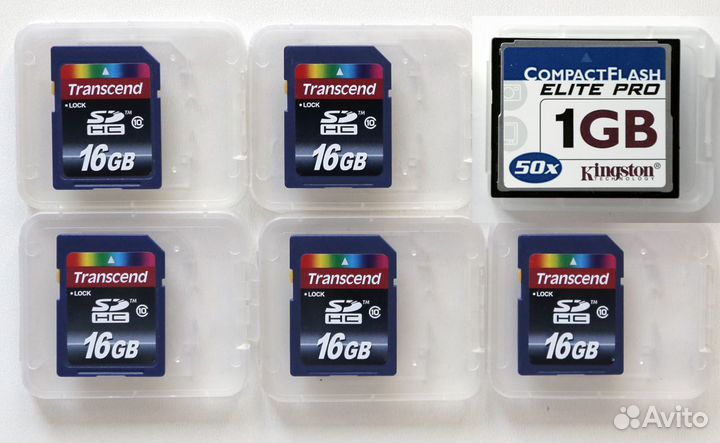 Флешкарты Transcend