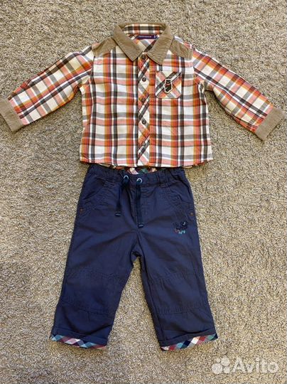 Рубашка и брюки Sergent major 71 см 9 мес