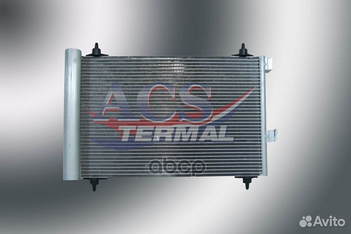 104758Zh Радиатор кондиционера C4 / 307 (01)