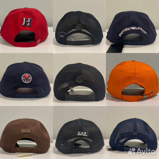 Бейсболка кепка разных брендов (premium)