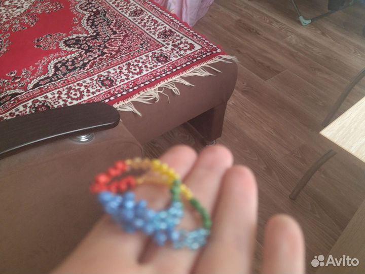 Кольцо из бисера