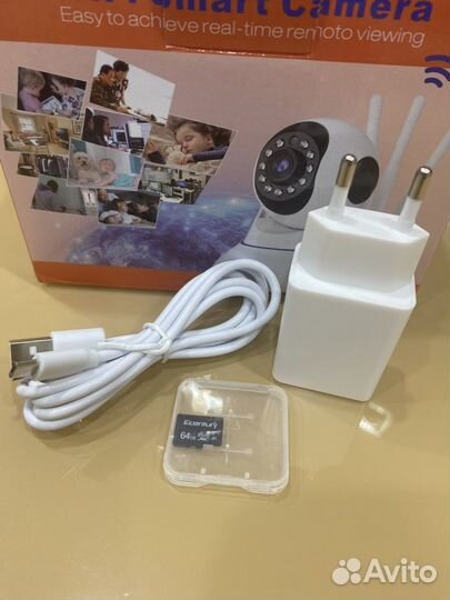 Камера видеонаблюдения wifi Hiseeu 2MP + 64 гб