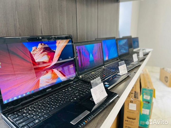 Ноутбуки новые и Б.У/ С гарантией/ Магазин