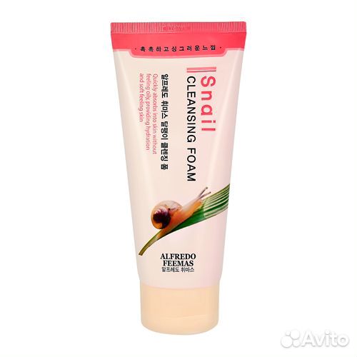 Пенка для умывания alfredo feemas с экстрактом сек