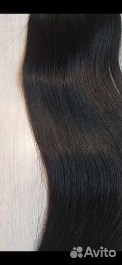 Чёрный тресс 65 и, 70см натуральный